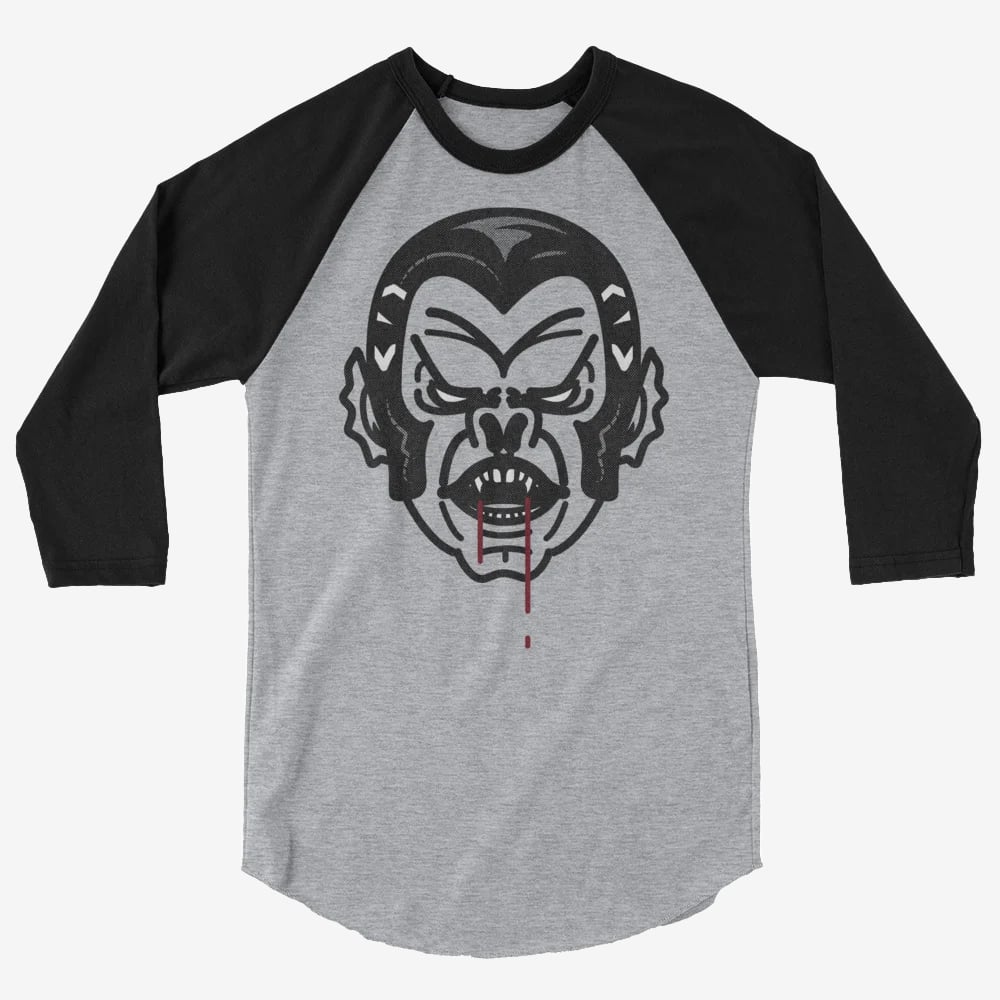 Yeti Bite Vampire 3/4 Sleeve Raglan