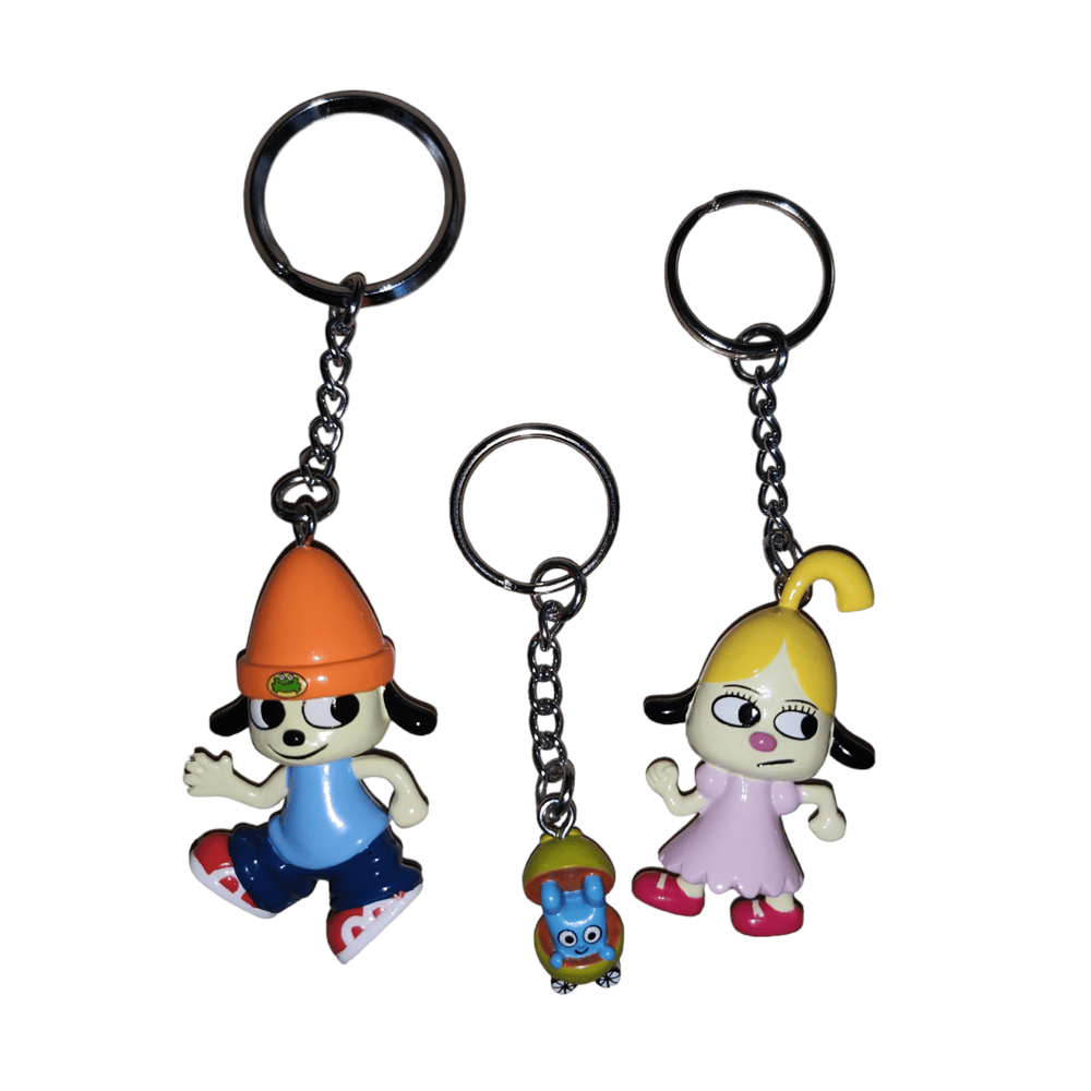 parappa and lammy keychain