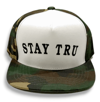 Image 2 of "Stay Tru" Camo Snapback 
