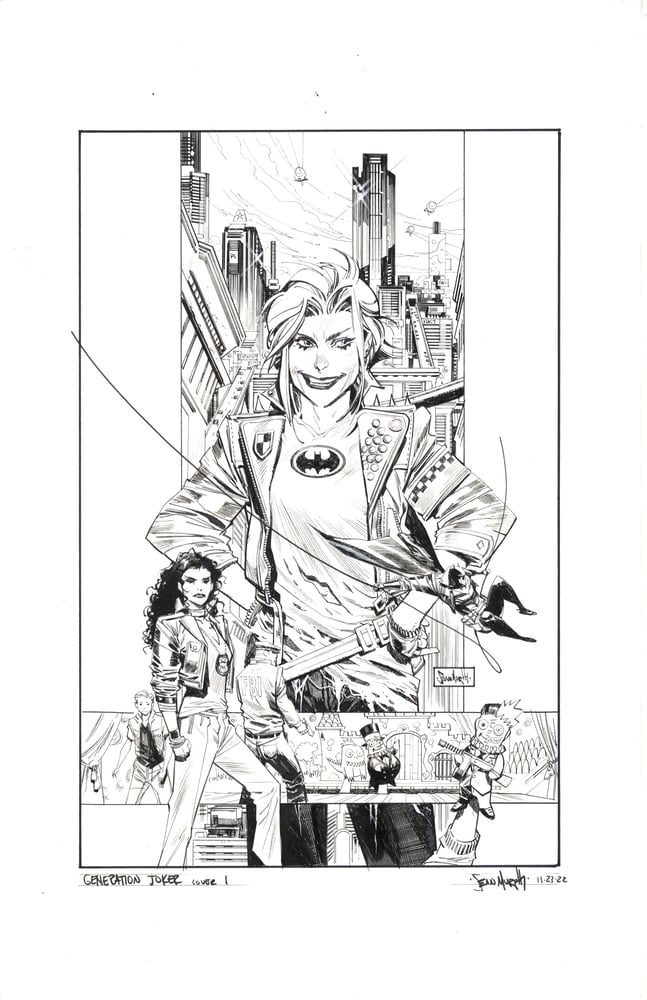 Image of Batman: White Knight Presents Generation Joker issue 1 Cover