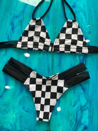 Skin Collection Checkered Black and White 