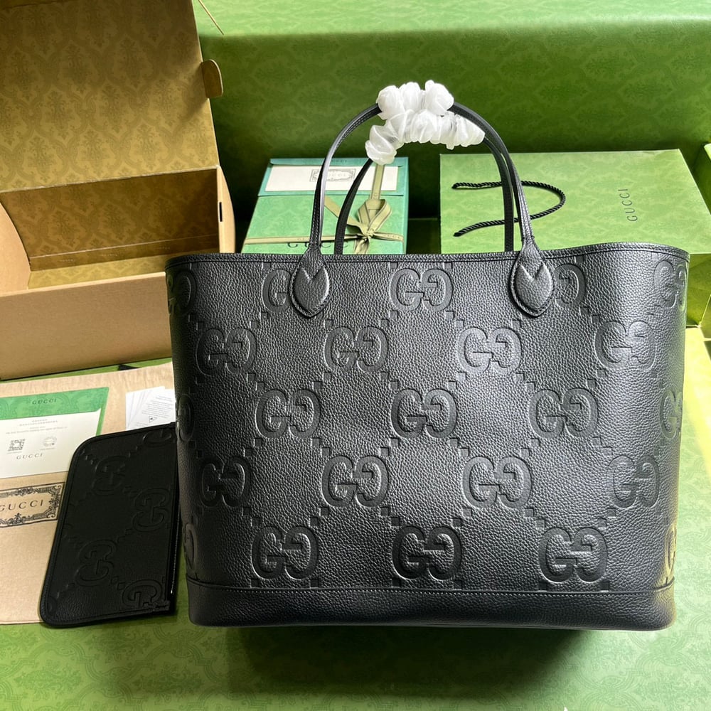 GG Leather Tote