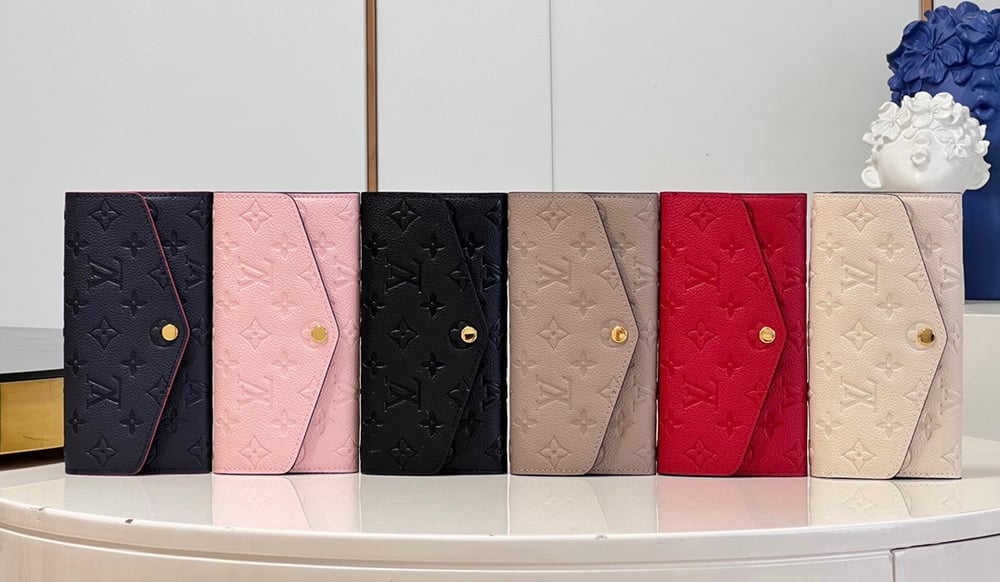 LV Sarah Leather Wallet 