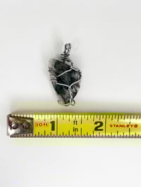 Image 4 of Wire Twisted Green Moss Agate