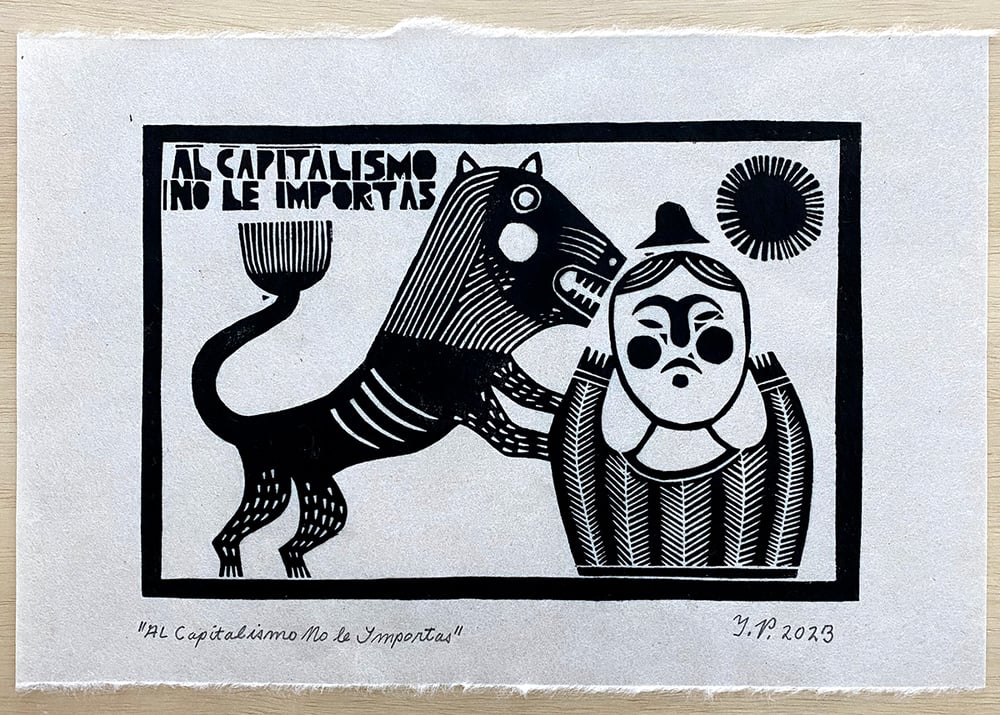 Image of Ysidro Pergamino,  Al Capitalismo No Le Importas, 2023