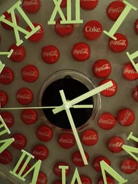 Image 4 of Coca-Cola Bottle Cap 14" Resin Clock