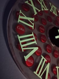 Image 5 of Coca-Cola Bottle Cap 14" Resin Clock