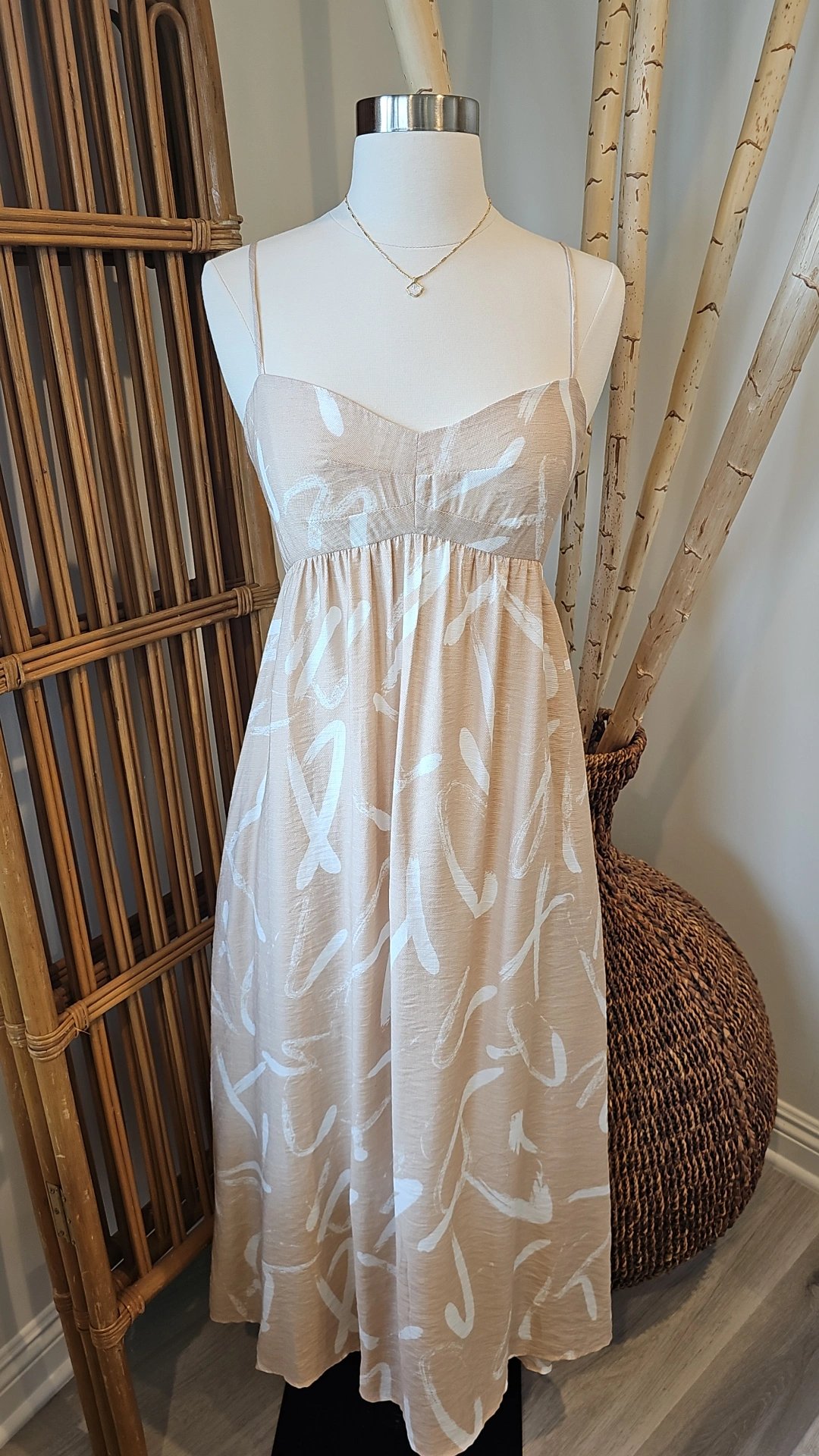 Image of Tawney textured dress