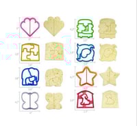 Image 2 of Sandwich Cutter - choose the shape you want