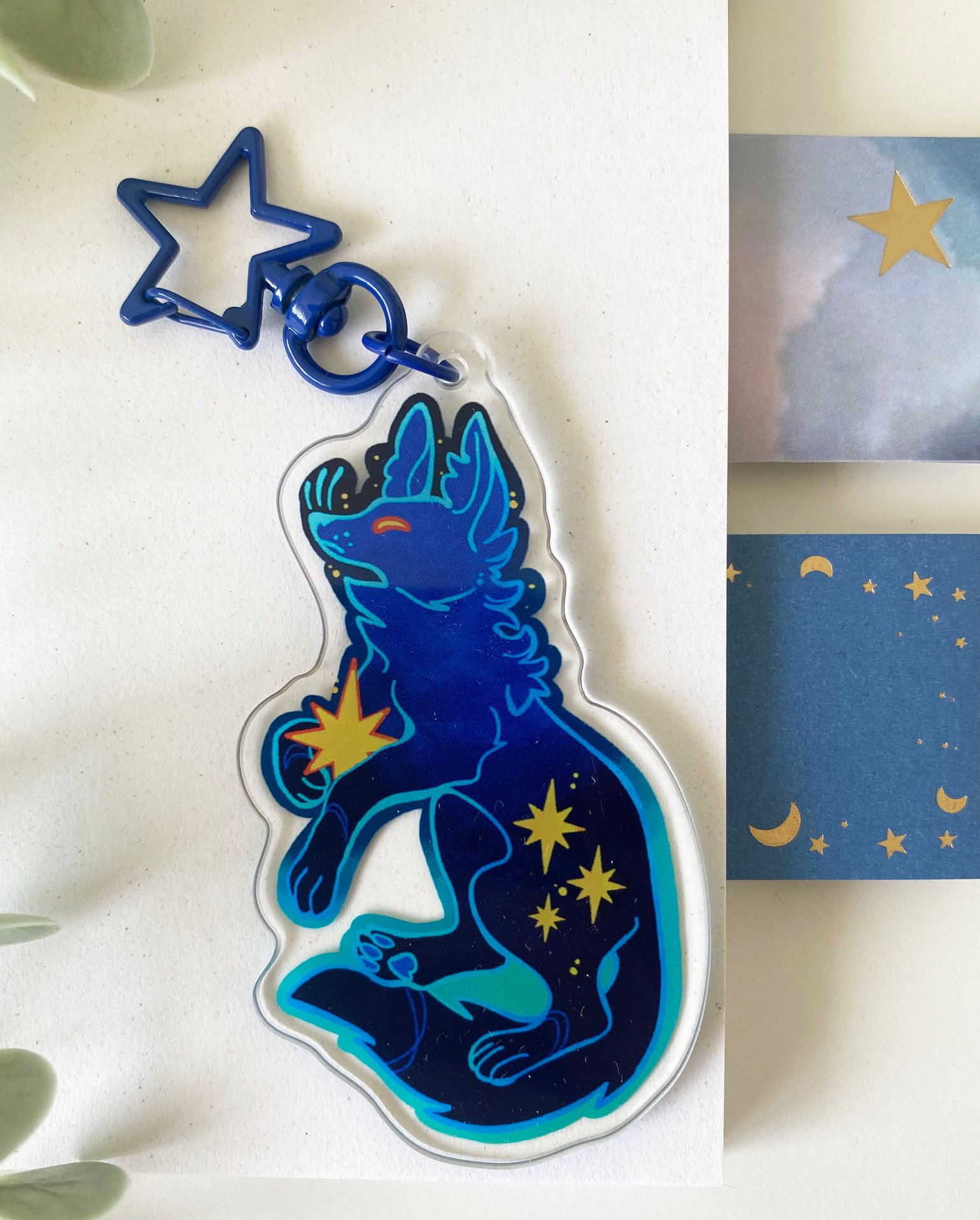 Image of Stardog Guide Acrylic Keychain