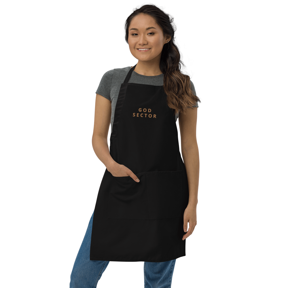 God Sector | Embroidered Apron
