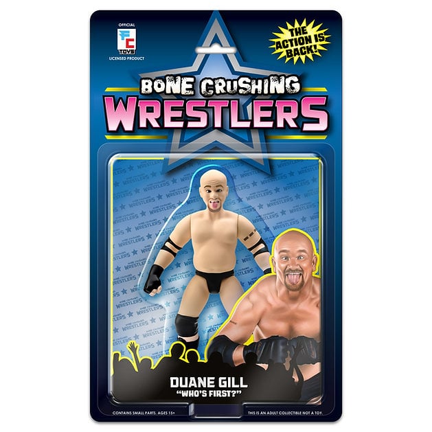 Image of **PREORDER** DUANE GILL Bone Crushing Wrestlers Series 1 Figure by FC Toys