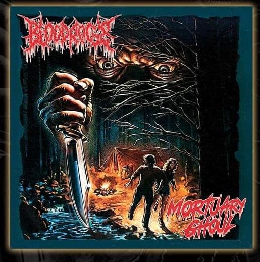 Image of BLOOD RAGE / MORTUARY GHOUL - Horror Worshipping Death Split CD