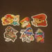 Image of Sticker pack 6 mixed designs 