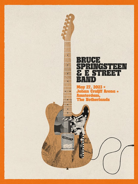 Image of Springsteen 2023 Tour - Amsterdam  May 27th