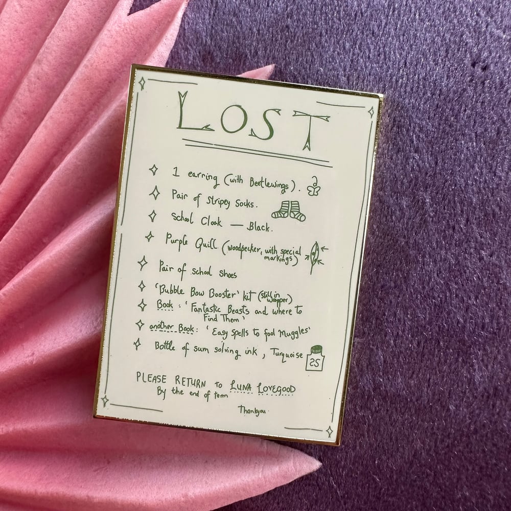 Image of Lost List