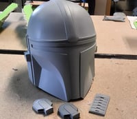 Image 5 of Mandalorian helmet kit