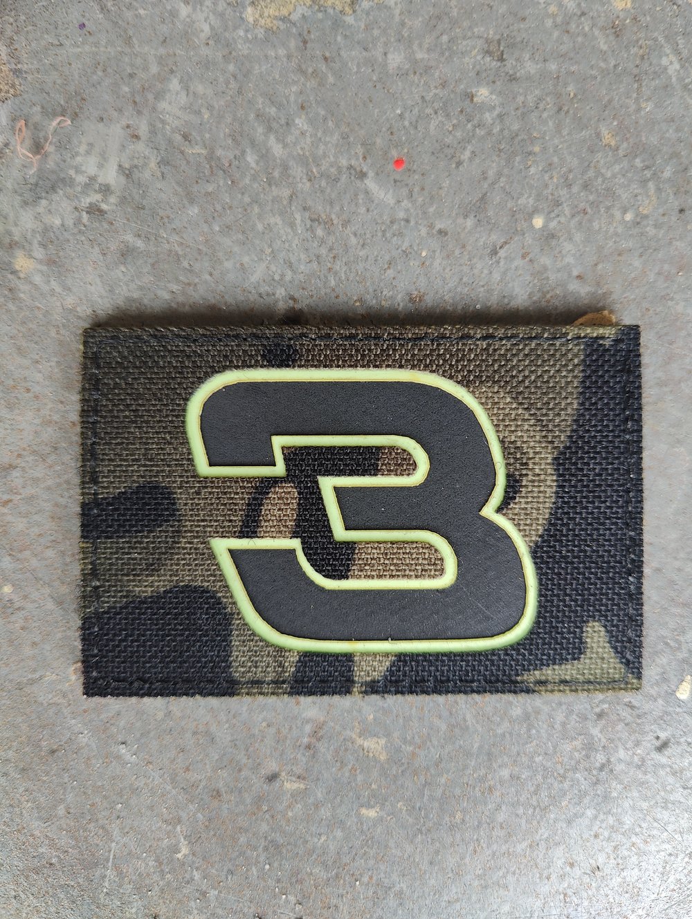 Laser cut 3 multicam black.