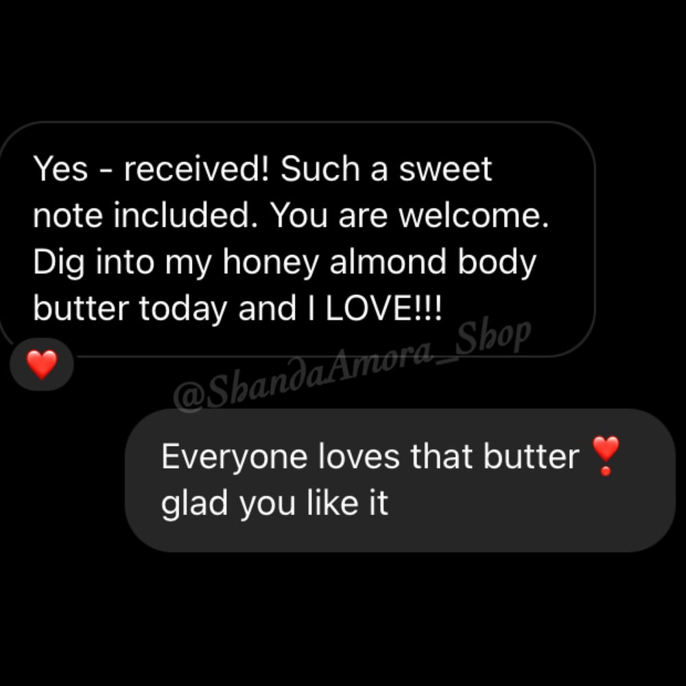Honey Almond Body Butter