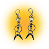 fly earrings