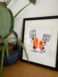 Image 3 of La Violence - Framed Painting