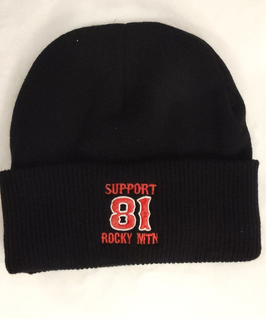 Image of Black beanie