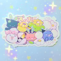 big hoppip friends forever sticker (5in)