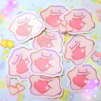 Image 3 of fluffy ditto plush charms