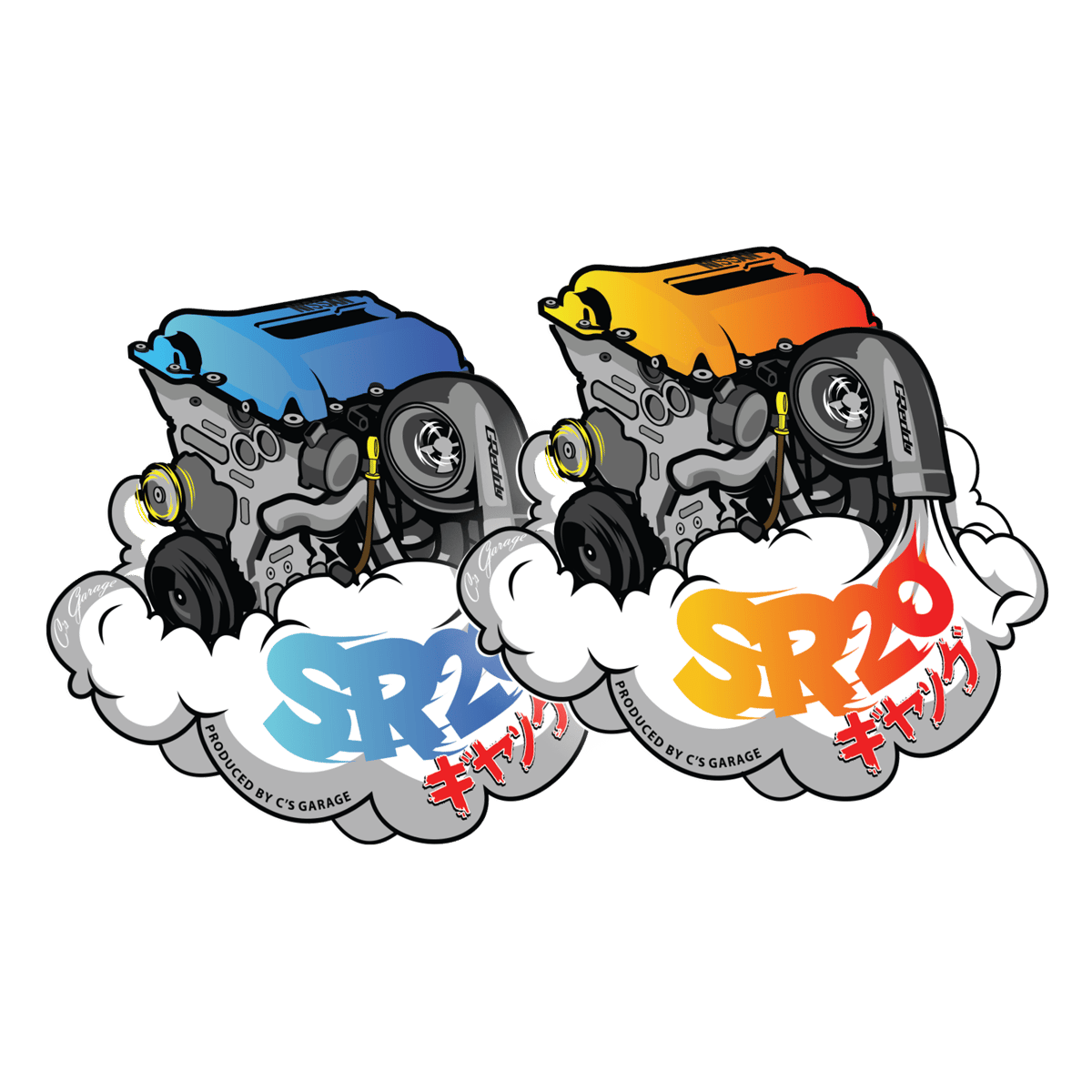 SR20 ギャング Sticker | C's Garage