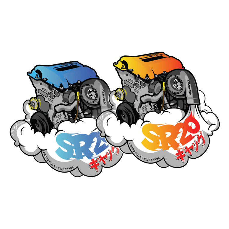 SR20 ギャング Sticker