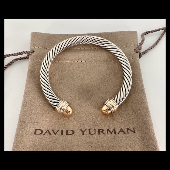 Image of David Yurman 7MM Cable Bracelet 