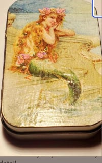 Image 1 of Mini Mermaid Spell Tin Altar