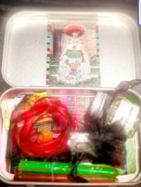 Image 1 of Mini Lotteria Brujeria Mexican Latin Spell Tin