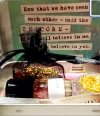 Image 2 of Mini Unicorn Spell Tin Altar