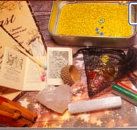 Image 4 of Mini Yule Altar Spell Tin
