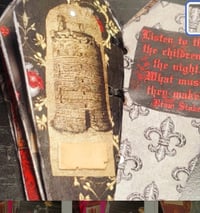 Image 2 of Mini Vampire Junk Journal Bracelet 