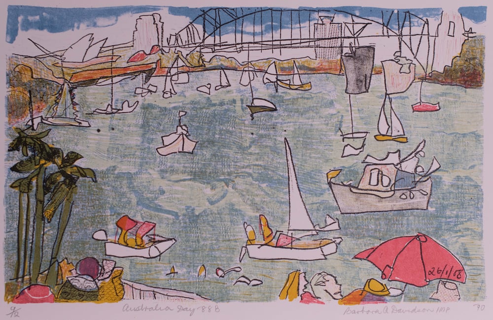 Image of Australia Day A, B, C, D 88 - Series of 4 Prints