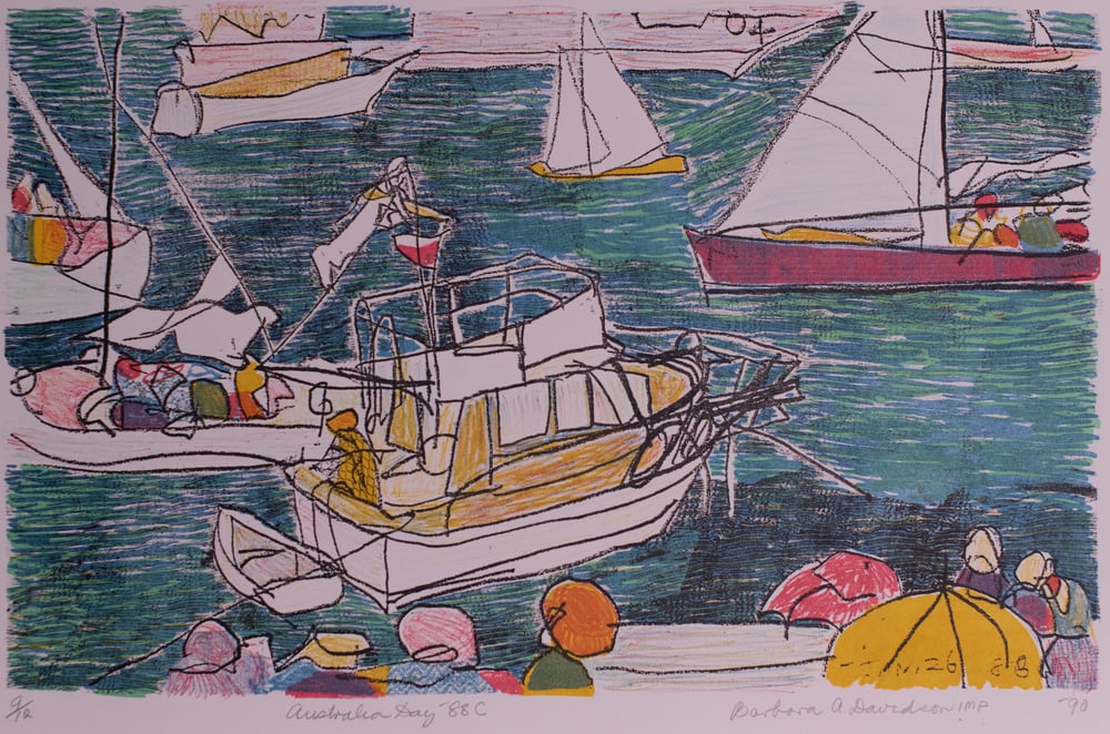 Image of Australia Day A, B, C, D 88 - Series of 4 Prints