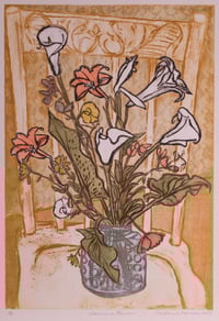Chair and Flowers