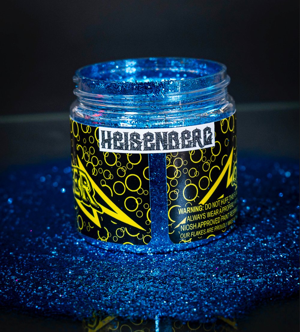 HEISENBERG BLUE METAL FLAKE