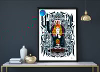ART PRINT - MYLENE FARMER "Que je devienne muse parmi vous"