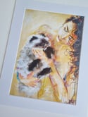 Original Print of Giulia