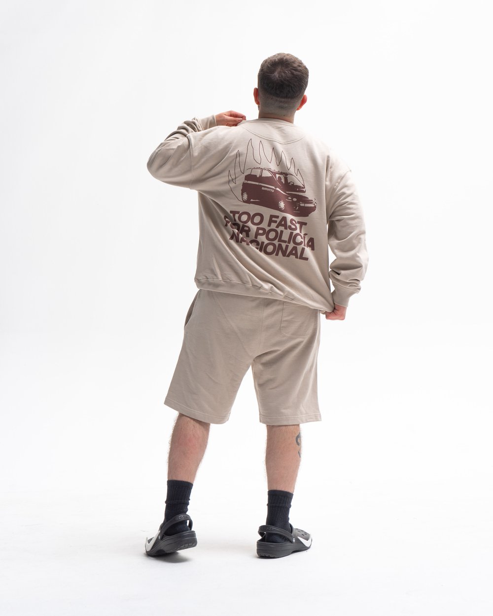 TOO FAST FOR POLICÍA NACIONAL CREWNECK