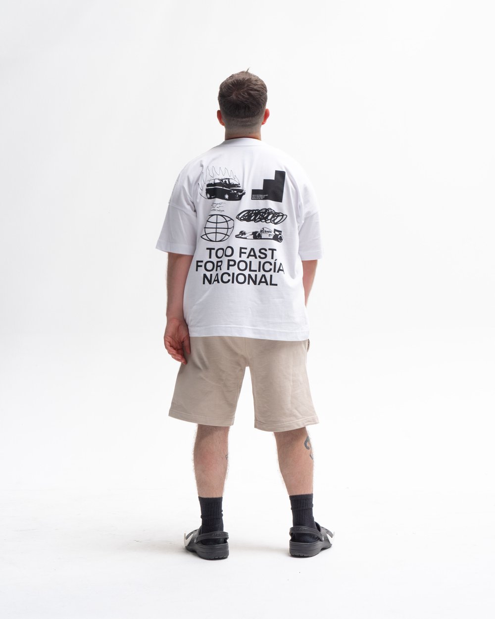 TOO FAST FOR POLICÍA NACIONAL TEE
