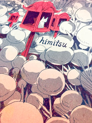 Tokyo Collective 'Himitsu' Riso Print