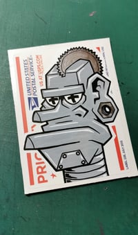 Image 2 of Robot Underbite sticker