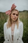 Chloe Hairband / Wool Felt Bow