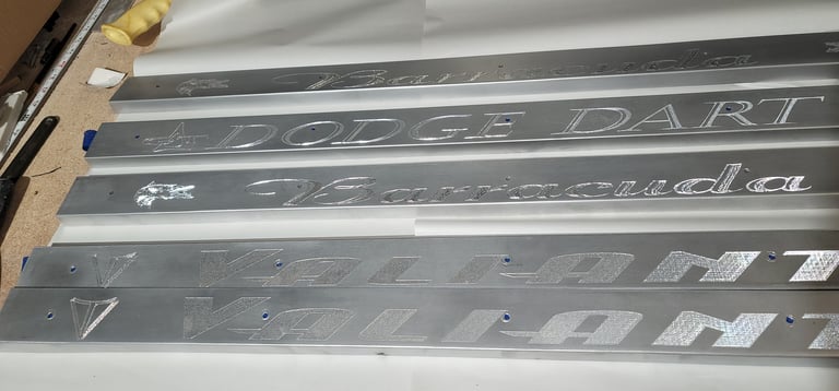 1963-66 Dodge Dart, Plymouth Valiant and 1964 -66 Barracuda Sill plates