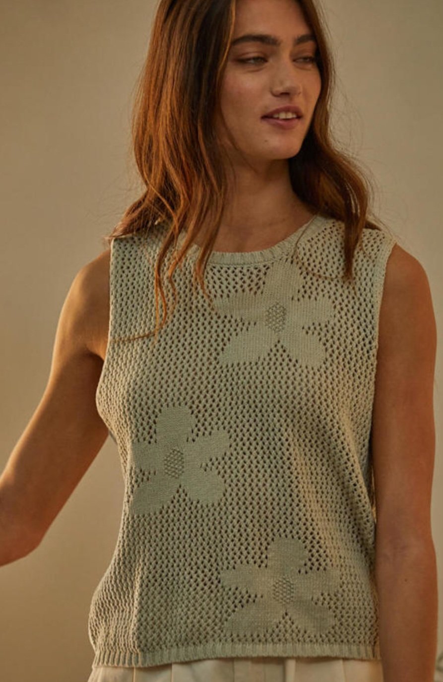 Image of La sage crochet knit