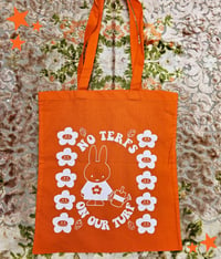 Image 1 of NO TERFS ON OUR TURF MIFFY TOTE BAG